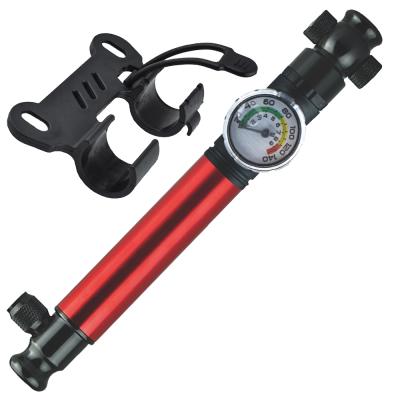 China Aluminum/Alloy and Hand Held CO2 Pump Pump 2 in 1 Bike Tire Inflator with Pressure Gauge Mini Portable Air Pump for Tires for sale