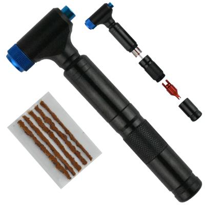 China 3 in 1 Recycling Accessories Bike Tire Puncture Repair Kit CO2 Pump Nozzle Valve Removal Tool VVT-2L for sale