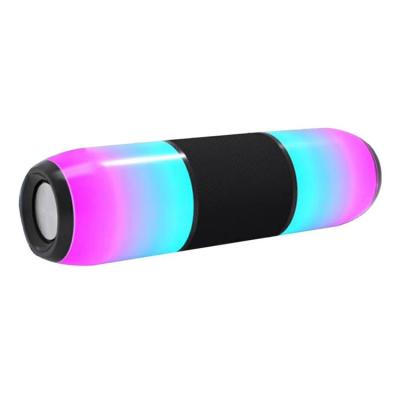 China Mini New Arrival Portable Cylinder with AUX Wireless Blue Speaker. USB SD Slot LED BT Cog Type for sale