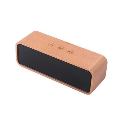 China Real Mini Wireless Blue Tooth Call Visual Style High Quality Sample Classic Wood Speaker for sale