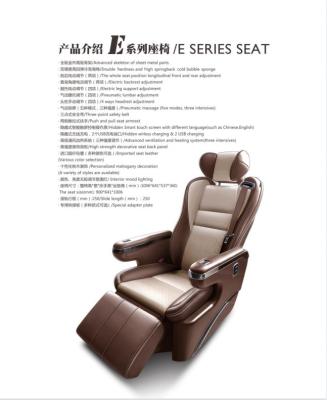 China Hidden Smart Touch Screen With Different Language V Class W447 V250 V260 Vito Luxury Electric Adjustable Leather Seat High Quality Vehicle Interior Accessories for sale