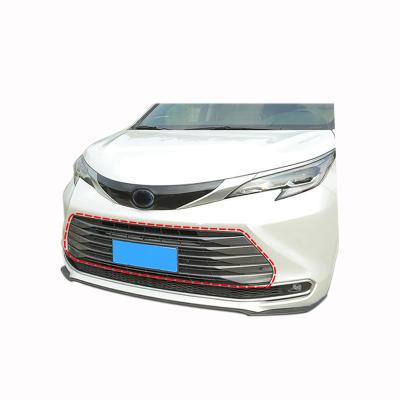 China DJZG Material Auto Body Kit Midified Car Bumpers For Toyota Sienna 2021 ABS Exterior Car Part Luxury Good Quality for sale