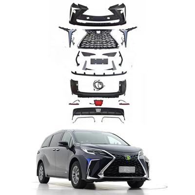 China For toyota best price bodykit front bumper bumper auto car parts for toyata sienna decoration accessories 2022 for sale