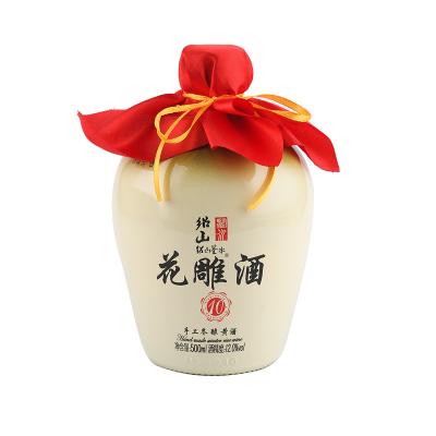 China ShaoshanJianshui Huadiao nutritious liquor is brewed by Chinese manufacturer with full color and ancient method for sale