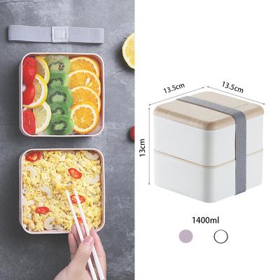 China Fast Microwavable shipping modern and simple pure microwavable plastic box pp tiffin thermal bento box color lunch box can customized LOGO for sale