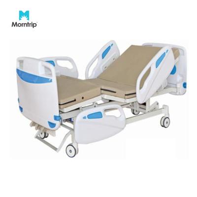 China ABS Manual 3 Function Crank Hospital Hospital CPR ICU Luxury Automatic Electric Bed With Silent Wheels for sale