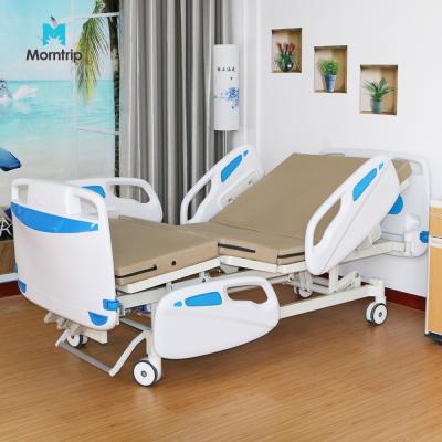 China Multi Functions 3-5 Functions 3-5 CPR Siderails Electric ABS Panel Adjustable Home Care Series Hospital Bed for sale