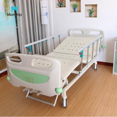 China High Quality Medical ABS Hospital ICU Professional Duty Hospital Bed Adjustable Crank Stainless Steel Optional 3 3 500mm Years for sale