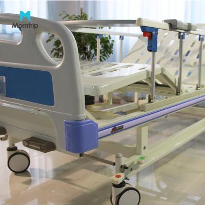 China Wholesale Multifunctional ABS High Standard 3-Crank Rescue Hospital Bed Used Stretchers For Ambulance for sale