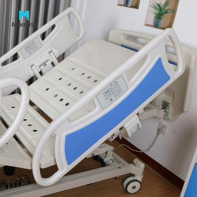 China Economical 8-Function ABS Factory With Electric ICU Scale Motorized Medical Equipment Adjustable Hospital Bed for sale