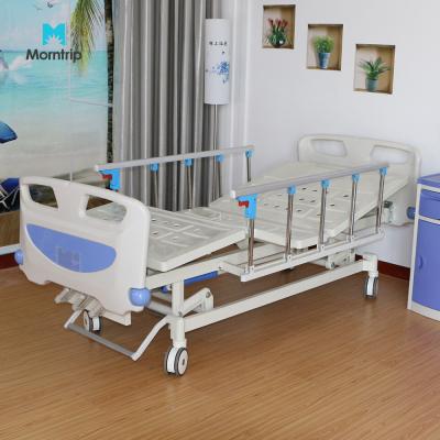 China General Hospital Furniture ABS Hospital Bed 3 Functions Electric Hospital Bed Nursing Room for sale