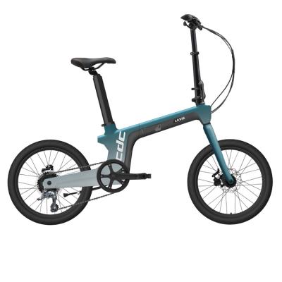 China Carbon fiber electric folding bike ebike mini folding generation of driving bicycles for sale