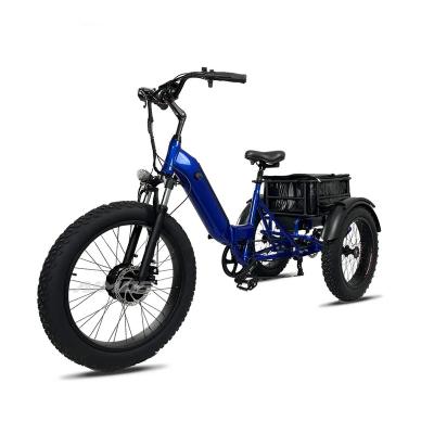 China China 250w aluminum 3 wheel folding tricycle electric bicycle tricycle cheap adult electric bike for sale