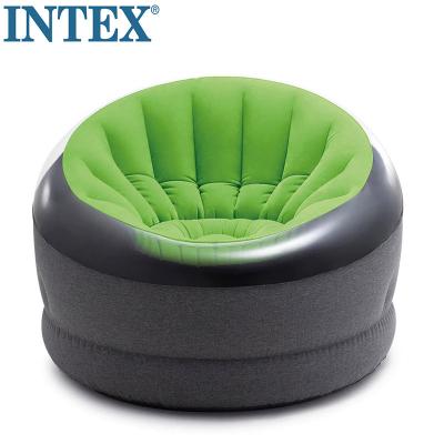 China Intex 66581 Intex 66581 Collapsible High Quality PVC Sofa Comfortable Air Sofa Chair Collapsible Inflatable Lounger For Dults for sale