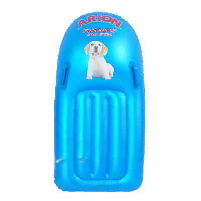 China Hot Sale Eco-friendly PVC Inflatable Surfboard, Kids Swimming Wading Buoyancy Bed, Foldable Handle Surfboard for sale