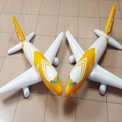 China Promotion Gift 2021 Giant Airplane Inflatable Toys Big Model Toy Plane Inflatable Plane for sale