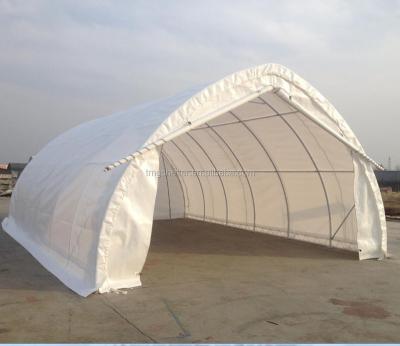 China Peak Top Galvanized Steel Tubes Fabric Cover Car Tent Portable Storage Shelter for sale