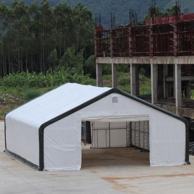 China Shed Car/Farm/Industrial/Building/Warehouse Heavy Duty Industrial Warehouse Storage Shelter W40xL60xH21ft for sale