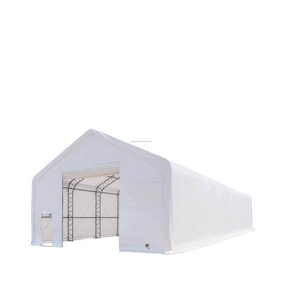 China Durable 30' x 70' Dual Truss Storage Shelter with Heavy Duty 17oz PVC Cover for sale