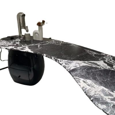 China Other Natural Marble Table for Computer, Modern Style Home Decor, Newcomer Computer Desk for sale