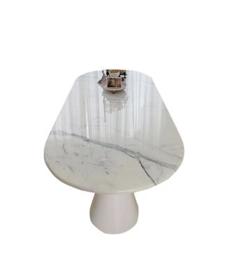 China Modern Natural Luxury White Marble Italy Calacatta Marble, Home Decor Kitchen Countertops, White Dining Table for sale