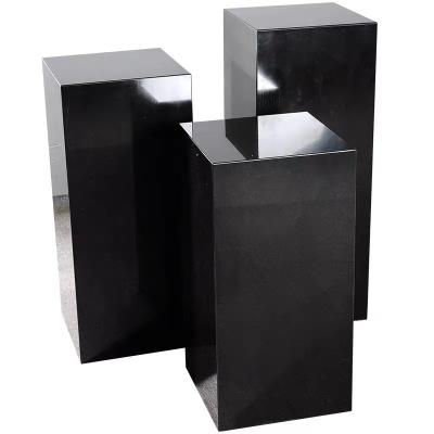 China Modern Stone Plinth Height Decor Pillar Side Display Customized Home Table for sale