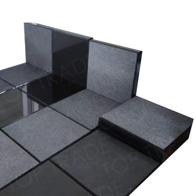 China Chinese Floor Tile New G654 G684 Black Granite Chinese Surfaces , Outdoor Cobblestone for sale