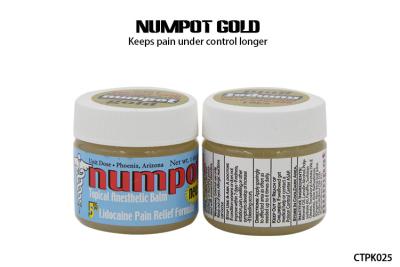 Китай Управление боли мази татуировки 5% постоянного состава золота Numpot numbing Cream продается