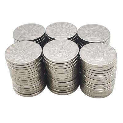 China Custom Wholesale Price Laundry Amusement Token Metal Arcade Game Token Coin for sale