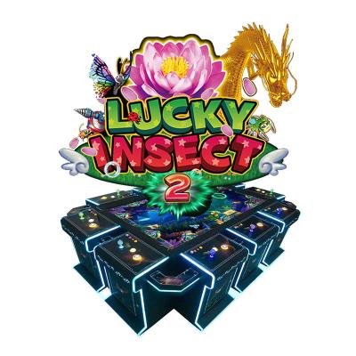 China Newest Manufacturer Direct Wholesale Popular Fish Hunter Machine Host Lucky Insect Insect 2 Fish Hunter Arcade Game Machine Accessories for sale