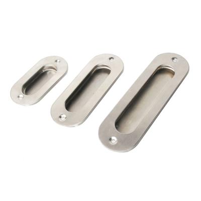 China Modern High Quality Recessed Concealed Hidden Embedded Stainless Steel Door Handles Cabinet Cupboard Wardrobe Drawer Pull Handle for sale