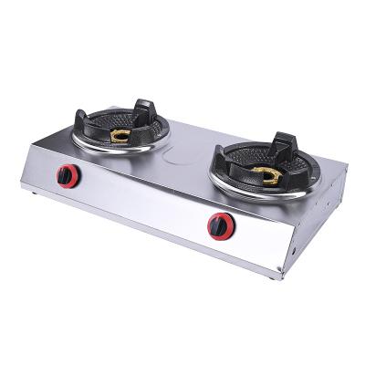 China Hotel Built In China Table Rack Restaurant Gas Stove Stainless for sale