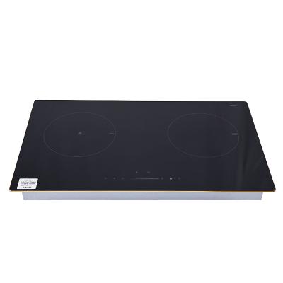 China Hotel Factory Supply Black 2 Plates Induction Cooker 2021 Best And Digital Stove Induction Cooker for sale