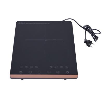 China High Quality Hotel Multifunctional Sensor and Induction Sensor Black Touch Control Outdoor Cooktop Portable Camping Wok for sale