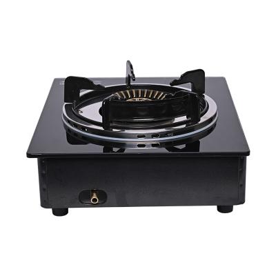 China Hotel 120mm Cast Iron Tube Stove Gas Stove Gas Cooker Single Burner Automatic Single Burner LPG Mix Gas Stove for sale