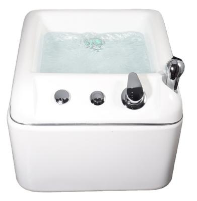 China Modern luxury pedicure bowl foot spa for electric pedicure chair beauty salon pedicure basin for nail salon for sale