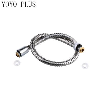 China YOYO Beauty Salon Hair Shampoo Sink Shower Tube Bathroom Eco-friendly Electroplating Telescopic Shower Hose /pipe for sale