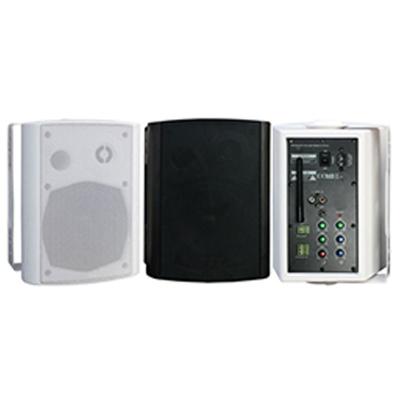 China None Powered Wall Mounted Speaker Multifunctional Two Way WiFi 25W Active+Passive Wall Mounted Speaker for sale