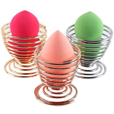 China Stainless steel ; Heng Sheng Stainless Steel Coil Carbon Steel Compression Guides Spring Blast Makeup Sponge Cosmetic Holder Free Sample for sale