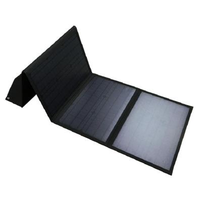 China High Efficiency Single Mono Lightweight Portable Camping Cover Foldable Solar Panel 100w Solar Folding Cell Crystal Panel for sale