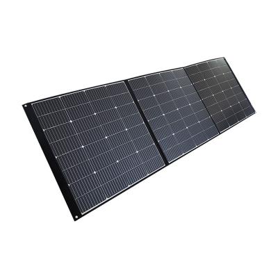 China High Efficiency 370 Watt Portable Foldable Solar Panel Durable IP68 Waterproof Outdoor Adventure Collapsible Solar Panel for sale