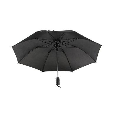 China Factory Direct Supply Large Size Traditional Black Color Two-Folding Automatic Top Umbrella for sale