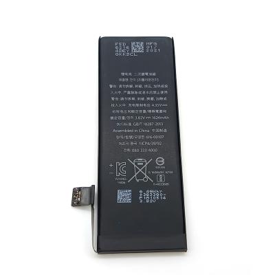 China ZhenYue Cellphone OEM 1624mAh A+++ Large Rechargeable Mobile Cell Phone Batteries Excellent For iPhone SE for sale