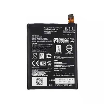 China Mobile Phone 3.8V 2700mAh Li-ion Polymer Battery BL-T19 Battery For LG Google Nexus 5X H791 H798 H790 T19 Battery for sale