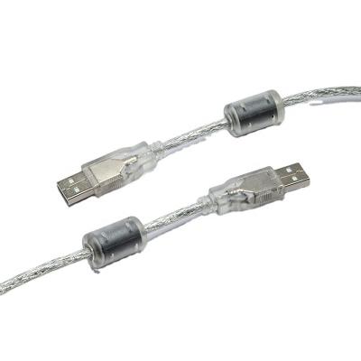 China High Quality Clear White Mobile Phone DYTECH USB 2.0 Male To Male Data Extension Charging Cable For Computer, Mobile Phone for sale