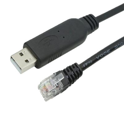 China DYTECH computer telescope control cables FTDI chip USB to RJ10 4P4C RJ11 6P4C serial console cable for sale