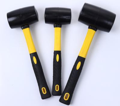 China Machinist Hammer Mallet Hammer With Fiberglass Rubber Grip for sale