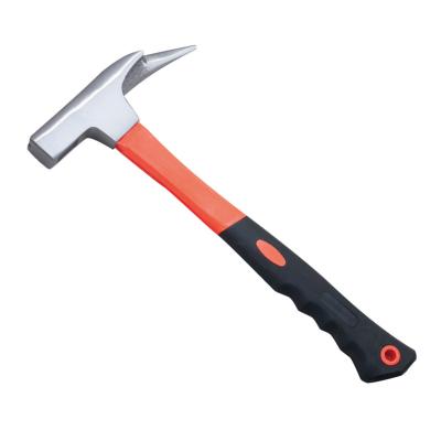 China Machinist Hammer Carbon Steel Roofing Hammer With Fiberglass Handle for sale