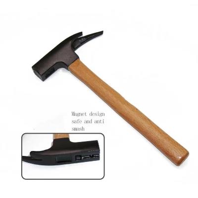 China Machinist Hammer Carbon Steel Roofing Hammer With Wooden Handle for sale