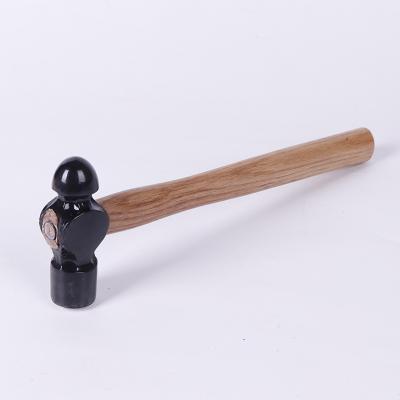 China Machinist Hammer Carbon Steel Ball Pein Hammer With Wooden Handle for sale